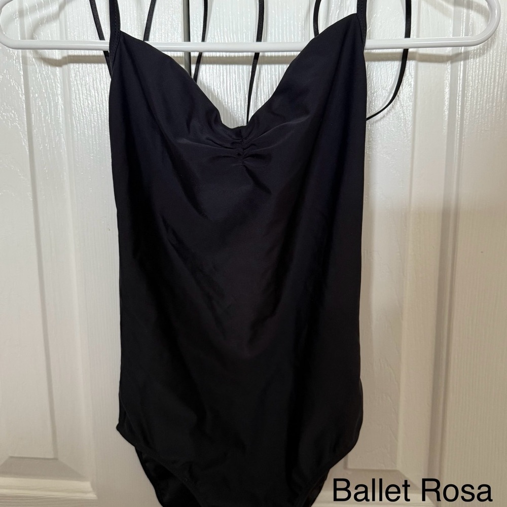 Ballet Rosa Black Women's Bodysuit